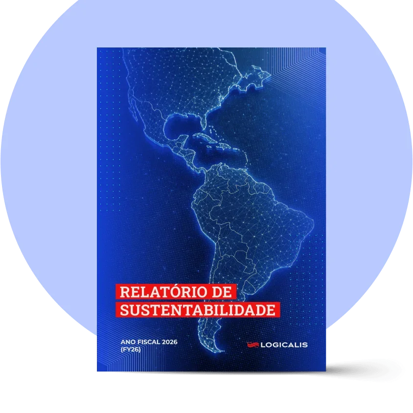 Capa do Relatório de Sustentabilidade Logicalis Latam