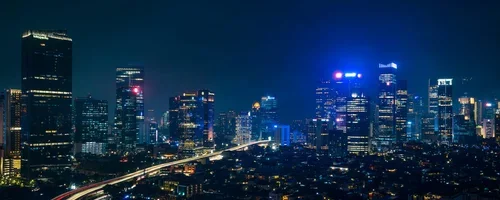 indonesia skyline